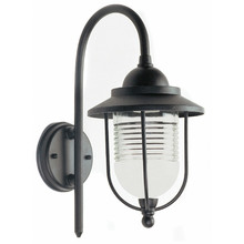Cantu Black Bracket Exterior Wall Light